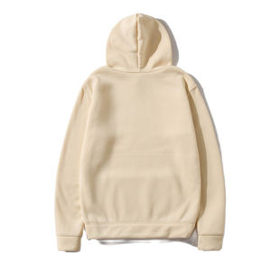 Veste de sport unisexe en polyester/coton, coupe régulière, impression personnalisée, sweat à capuche brodé, confortable, hiver, uni, service OEM - Product Image 3