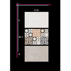 Carreaux muraux décoratifs en céramique émaillée brillante 300x450mm - Product Image 4