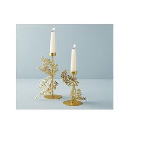 Set Of 2 Tree Design <b>Candle</b> <b>Holder</b> Handmade <b>Brass</b> Gold Color <b>Candle</b> <b>Holder</b> Customized Size And Shape <b>Candle</b> <b>Holder</b> - Product Image 2