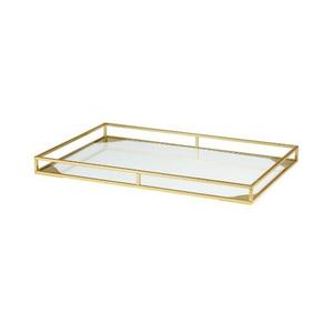 Luxury High Quality Handmade Designer <b>Mirror</b> Serving <b>Tray</b> Classic Stylish Metal Platter Custom Wholesale New <b>Mirror</b> Serving <b>Tray</b> - Product Image 3