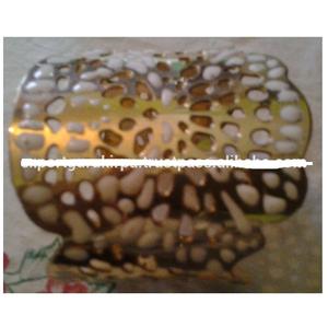 ต่างหูพู่สามชั้นดีไซน์เนอร์ทำด้วยมือต่างหูทองแดงอัลลอยประดับมุกเพชรสไตล์โบฮีเมียนสไตล์อินเดียแบบตะวันตก - Product Image 4