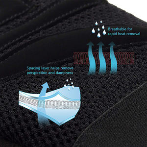 ถุงมือกีฬาอื่นๆสำหรับยกน้ำหนัก,ถุงมือออกกำลังกายฟิตเนสยิมทำจากยางเทียม - Product Image 6