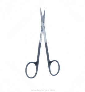 Tijeras quirúrgicas Knapp Strabismus, puntas lisas y romas, instrumentos oculares oftalmológicos de titanio - Product Image 2
