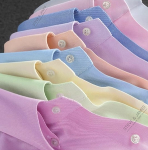 High Quality 100% Cotton Slim Fit <b>Shirt</b> for Men's Business Style - Product Image 1