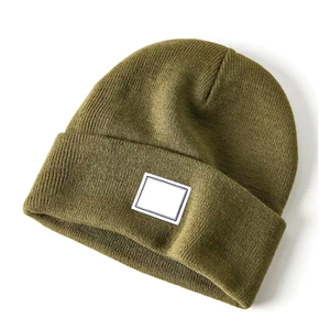 Gorrito personalizado para hombre y mujer, 6 colores, para Primavera e invierno, logo personalizado, venta al por mayor - Product Image 1