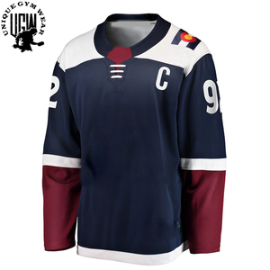 <b>Men</b> Hot Sale Ice Hockey <b>Hoodies</b> Good Quality Cheap Price Unisex Latest Design 100% Polyester Breathable Quick Dry All Seasons - Product Image 2