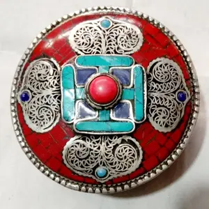 Nieuwe Collectie-Metalen Tibetaanse Sieraden Dozen