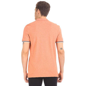 Camisa Casual de Manga Corta para Hombre, Personalizada al por Mayor, Tejida, con Patrón Sólido, de Algodón y Poliéster, Antiarrugas, Color Personalizado - Product Image 2