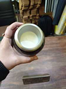 CANDLE <b>TEA</b> <b>LIGHT</b> WITH SILVER PAWS BLACK CREMATION URNS FUNERAL SUPPLIES BRASSWORLD INDIA - Product Image 4