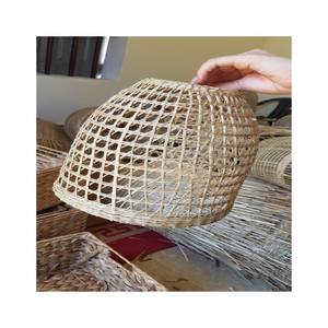 Lampe suspendue en jonc de mer naturel et solide, décoration en résine de mer de haute qualité, fabriqué au VIETNAM, nouveau - Product Image 6