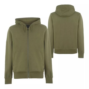 Nueva llegada Durable Adultos Sudadera con capucha Logotipo personalizado de moda Cremallera completa Multicolor 100% Algodón Ropa de invierno Bordado Otoño - Product Image 5