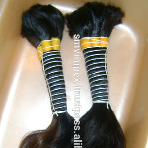 Cheveux 100% humains en vrac vierges bruts bon marché, prix de gros Cheveux humains indiens vierges de haute qualité - Product Image 6