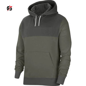 Pull à capuche 100% coton pour hommes, sweat-shirt chaud, en molleton, à porter au quotidien, décontracté, manches longues, Logo personnalisé imprimé, hiver - Product Image 1