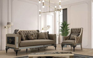 โครงกระดูกฮอร์นบีมคลาสสิกเฟอร์นิเจอร์ระดับ1st หรูหรา3-Seater พรีเมี่ยมพร้อมผ้านำเข้าสำหรับโรงเรียนสวนสาธารณะการประชุมเชิงปฏิบัติการ - Product Image 3