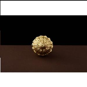 Embossed Floral Metal Cabinet Knob Set <b>Vintage</b> Drawer Pulls for Wardrobe <b>Dresser</b> Cupboard Furniture Hardware - Product Image 2