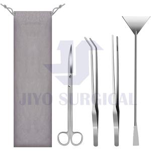 Forte demande Offres Spéciales CE approuvé en acier inoxydable Premium noir Aquarium scaping outils planté crevettes ensemble de poisson - Product Image 2