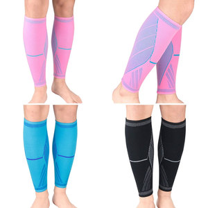 Custom New Spandex Knee Sleeve And Leg Warmer High Elastic Compression Color Block Knee Sleeve For Men - Product Image 5