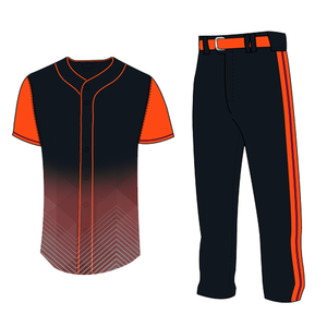Uniformes de Softbol Transpirables Personalizados de Talla Grande, Camisetas de Softbol de Lanzamiento Rápido - Ropa de Béisbol/Softbol Personalizable de Manga Corta con Logotipo Frontal 100% - Product Image 6
