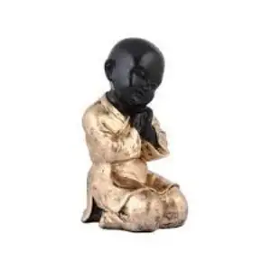 높은 품질 어린이 스님 Namaste Mudra 말라 비즈 돌 동상 도매 제조 업체 수제 제품 도매 가격 델리