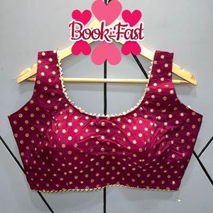 Indian Designer Readymade <strong>Saree</strong> <strong>Blouse</strong> - Product Image 2