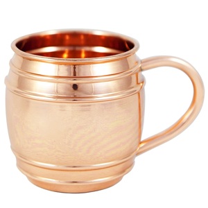 Taza de agua de cobre puro decorativa hecha a mano para beber agua, uso diario, beneficios para la salud, servidor de agua, tazas de cobre - Product Image 2