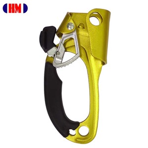 Ascendedor con mango de aluminio AAD-0328 CE EN567 para escalada con cuerda de 8-13 mm - Product Image 1