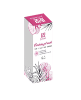 Gel lavant antibactérien féminin JUMAN pour zones sensibles 180ml Produit d'hygiène vaginale doux Blanc Durée de conservation de 3 ans