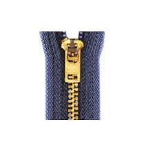 Fermeture éclair métallique OZL à verrouillage automatique en aluminium modèle GMA pour jeans, chaussures, vêtements et textiles de maison, sacs, extrémité fermée - Product Image 6