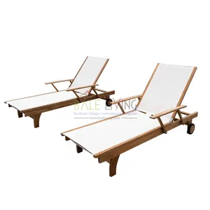 Buona Qualità Cayman Sedie A Sdraio In legno di Teak Utilizzato Sedie A Sdraio, Piscina sedie a sdraio