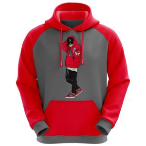 เสื้อสเวตเตอร์แบบสวมศีรษะพิมพ์ลายทุกเพศ,เสื้อสเวตเตอร์มีฮู้ดโพลีเอสเตอร์พิมพ์ลายโลโก้แบบทำเองได้พิมพ์ลาย OEM ปี3D - Product Image 5