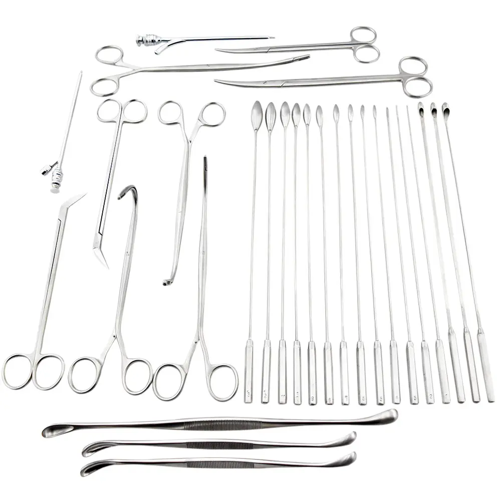 Cholycystectomy Instruments Set Surgical Instruments Kit Top Quality Stainless Steel