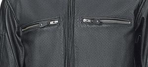 Veste de moto d'été pour hommes avec nouveau design en cuir de vachette Veste de sécurité grande taille pour adultes - Product Image 3