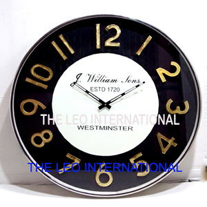 Wholesale Luxury Home Decor <b>Metal</b> Wall <b>Clock</b> Wall Mounted <b>Clock</b> Customized Color Factory Directly Sale - Product Image 5