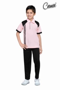 Uniforme deportivo para niños, camiseta de manga corta con dos pantalones de manga corta - Product Image 3