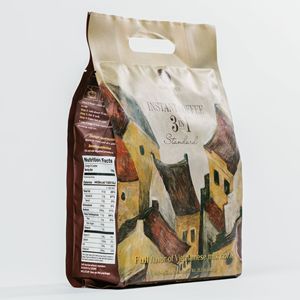 Precio competitivo 40 bolsitas de café instantáneo de chocolate suave 3 en 1 frijoles Arábica Robusta secos con crema de azúcar - Product Image 1