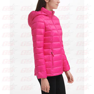 2021 Fashionable bubble coat for women shiny puffer jacket women down jacket - Product Image 3