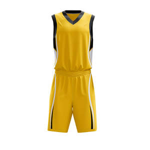 Maillots de basket-ball pour hommes et adultes, ensembles grande taille et respirant, uniformes de sport avec logo et couleurs personnalisés - Product Image 5