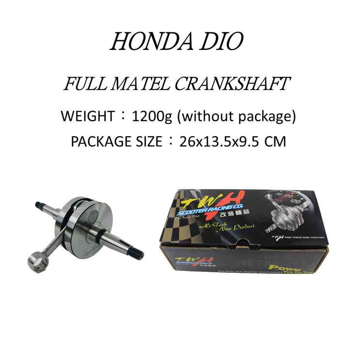 TWH DIO Full Metal Racing Long Stroke 43.2MM Crankshaft