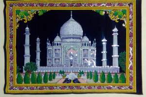 Tapiz de Algodón Hecho a Mano, Tradicional, Hermoso, Póster Pequeño para Colgar en la Pared, Múltiples Colores, Decoración del Hogar, por Proveedores Indios - Product Image 6