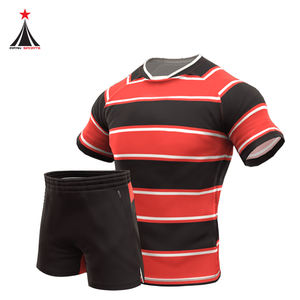 Rugby uniforme 100% poliéster transpirable Rugby uniforme buen precio Rugby uniforme en tamaño de encargo - Product Image 4