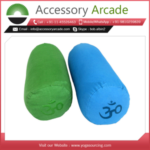 Coussin de yoga cylindrique rond pour la pratique du yoga, coussin de soutien en mousse haute densité pour la méditation et les étirements, vente en gros - Product Image 6