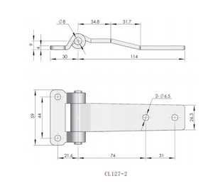 <span class=keywords><strong>Fs1015</strong></span> CL127-1 CL127-2 स्टेनलेस स्टील हिंज विद्युत उपकरण बॉक्स तह तह हिंज कैबिनेट दरवाजा हिंज कैबिनेट दरवाजा हिंज - Product Image 5