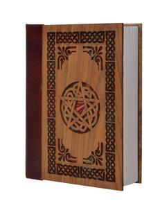 Nhật Ký Tác Phẩm Cắt Bìa Gỗ Sáng Tạo Thiết Kế Mới Sổ Tay Văn Phòng Năm Sao 120 Trang Quà Tặng Nhật Ký Da Thủ Công Cho Tất Cả Mọi Người - Product Image 2