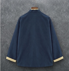 Wholesale Custom logo Japan Style Spring Autumn Cool Fashion <strong>Kimono</strong> <strong>Mens</strong> Bomber <strong>Jacket</strong> - Product Image 4
