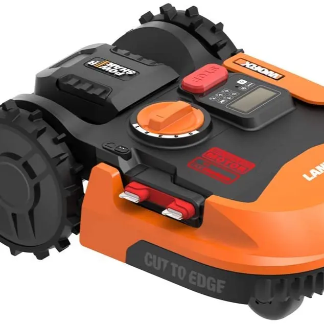 Worx-Landroid S 20V 2.0Ah Robotic Lawn-Mower 1/8 Acre / 5,445 Sq Ft. Power Share - WR165 (Battery & Charger Included)