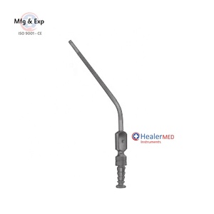 Tube d'aspiration en acier inoxydable Wasons Fergusson 4 mm - Instrument de chirurgie générale, l'outil de base des instruments chirurgicaux - Product Image 3