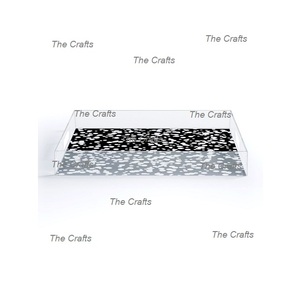 Bandeja de servicio acrílica de calidad de lujo para vajilla de hotel y restaurante bandeja de servicio de comida de té de café a granel - Product Image 5