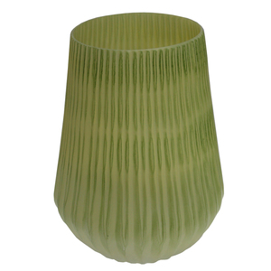 Hot Selling Handmade <b>Blue</b> Color <b>Glass</b> Material Luxury Flower <b>Vase</b> for Home Table Decor Modern Style Desktop Pot - Product Image 6