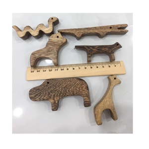 Jouets en bois écologique de 90 cm, fabrication artisanale de dinosaure, fabriqué au Vietnam - Product Image 4