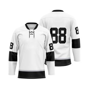 Maillot de Hockey sur glace personnalisé de haute qualité, tenue imprimée par Sublimation, nouveau Design, bas prix, nouvelle collection, 2019 - Product Image 3
